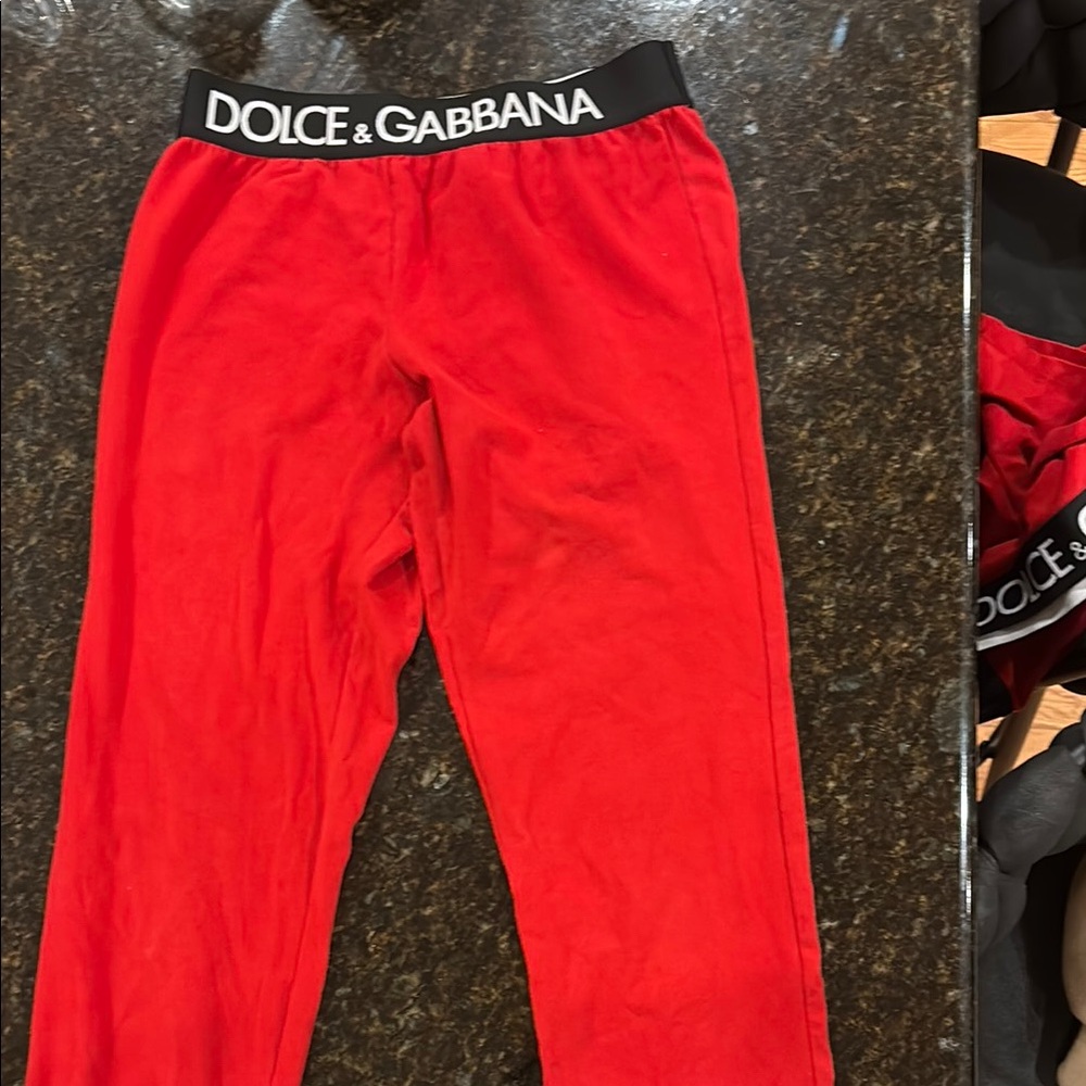 Dolce & Gabbana Kids Red Bottoms